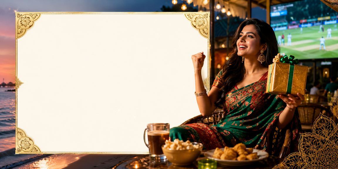 চট্টগ্রাম সমুদ্র সৈকতে ক্রিকেট বেটিং উপভোগ করছেন একজন ব্যক্তি