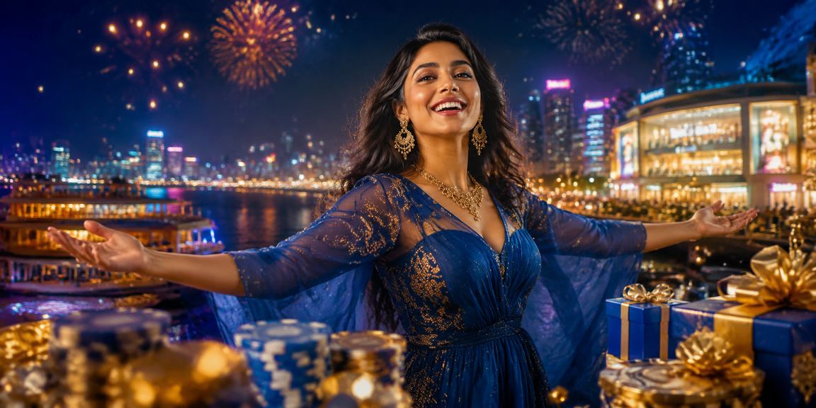 ঢাকায় নিয়ন আলোয় আধুনিক ক্যাসিনো বিনোদন উপভোগ করছেন একজন