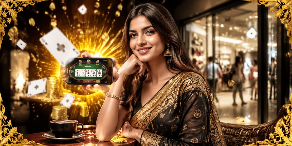 নারায়ণগঞ্জে একজন বাংলাদেশি মডেল রামি খেলছেন